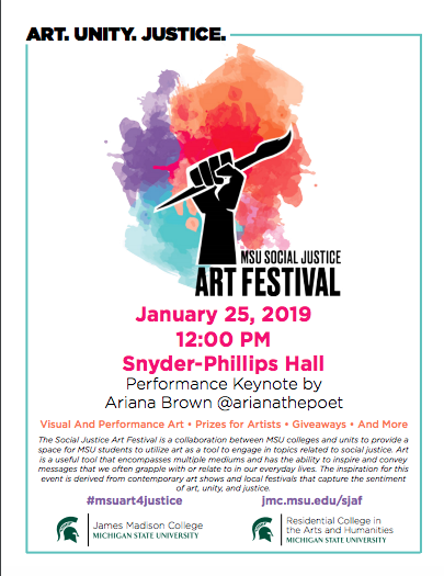 Event: MSU Social Justice Art Festival