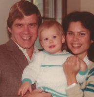In memory: Dan and Deb Gould with their daughter Kristen in 1985.