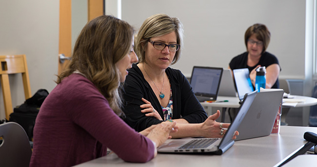 Leah Jones and Beth Herbel-Eisenmann