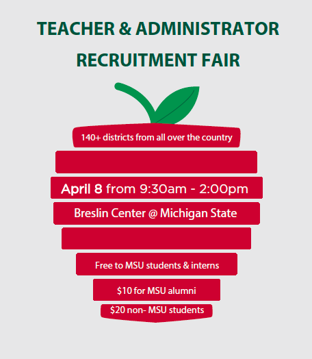 Volunteer at the MSU Teacher Fair