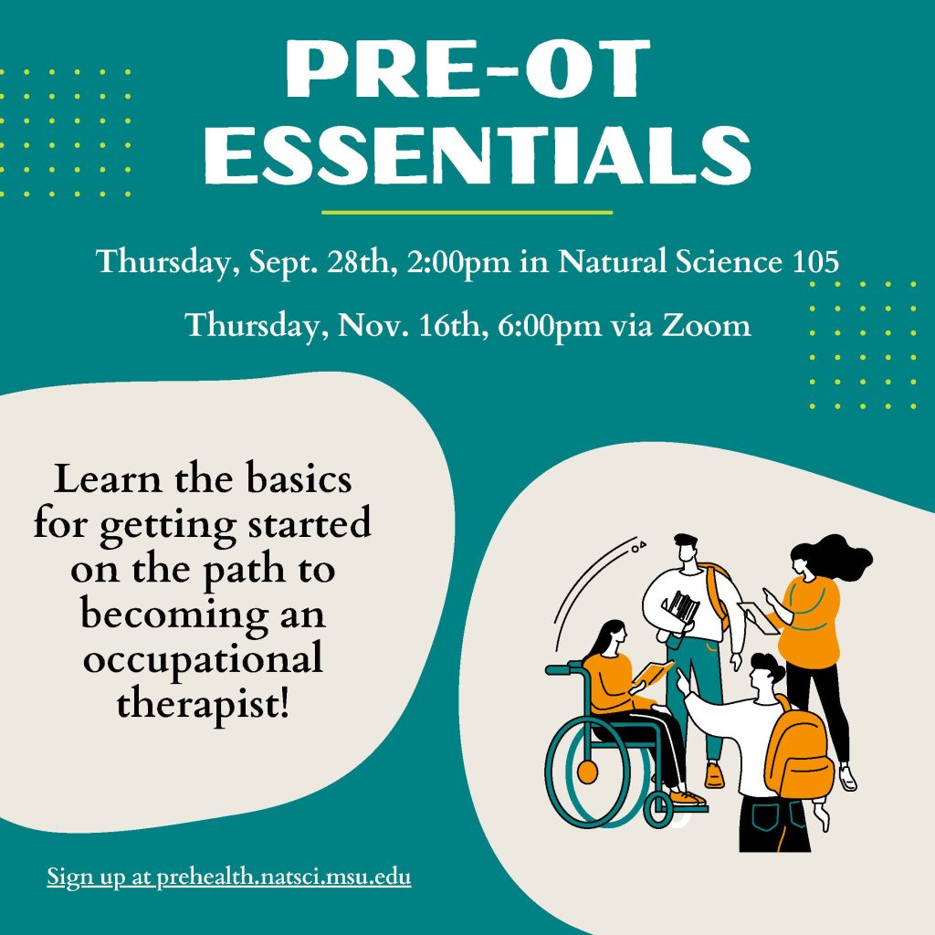 Are you interested in becoming an Occupational Therapist?