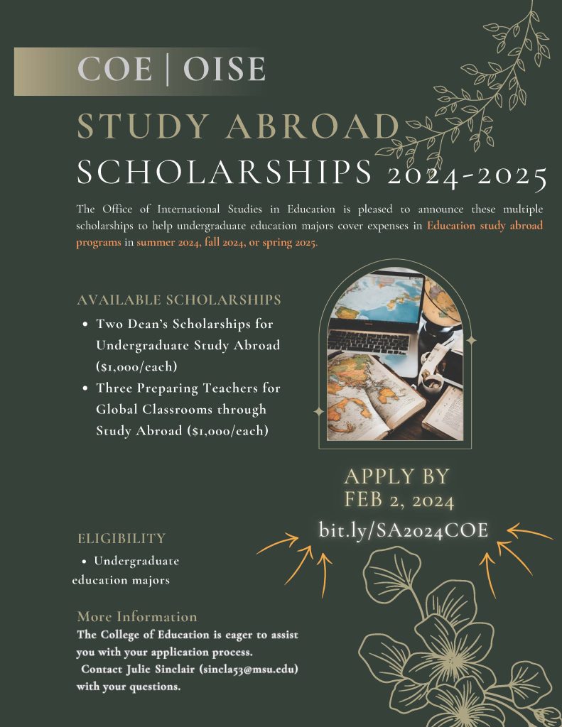 Study Abroad Scholarship