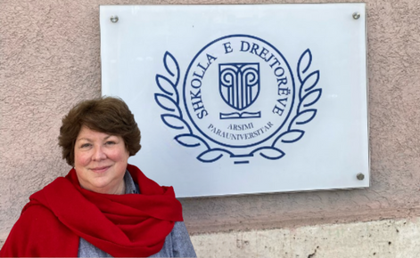 Smith’s dedication to education in Albania recognized with third Fulbright Scholar award