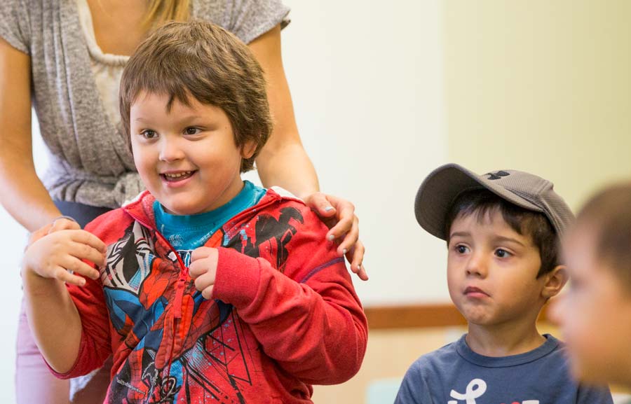 Students in the Early Learning Institute