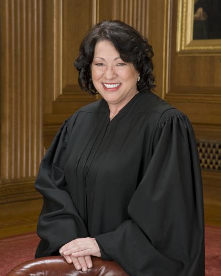 Justice Sonia Sotomayor Headshot