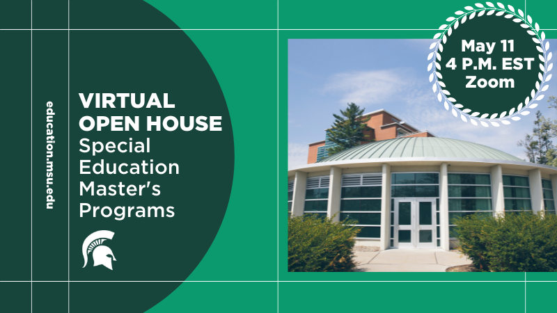 Special Education Virtual Open House Flyer