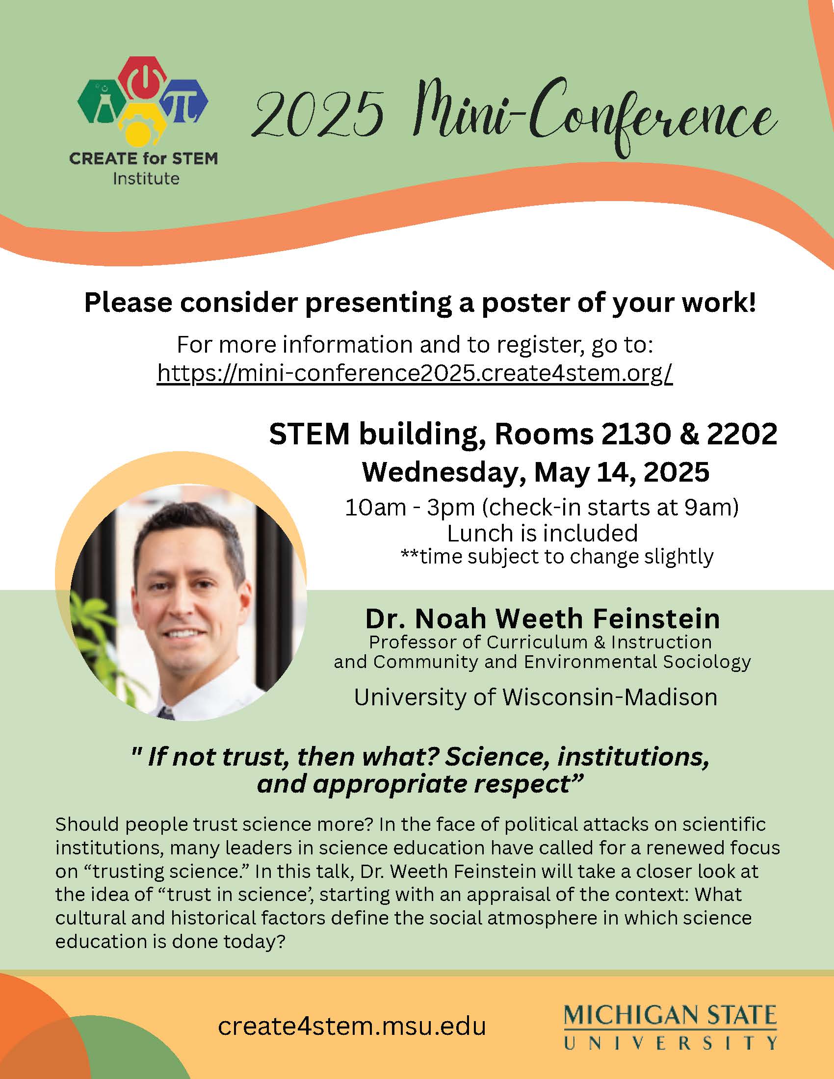 CREATE for STEM Mini-Conference